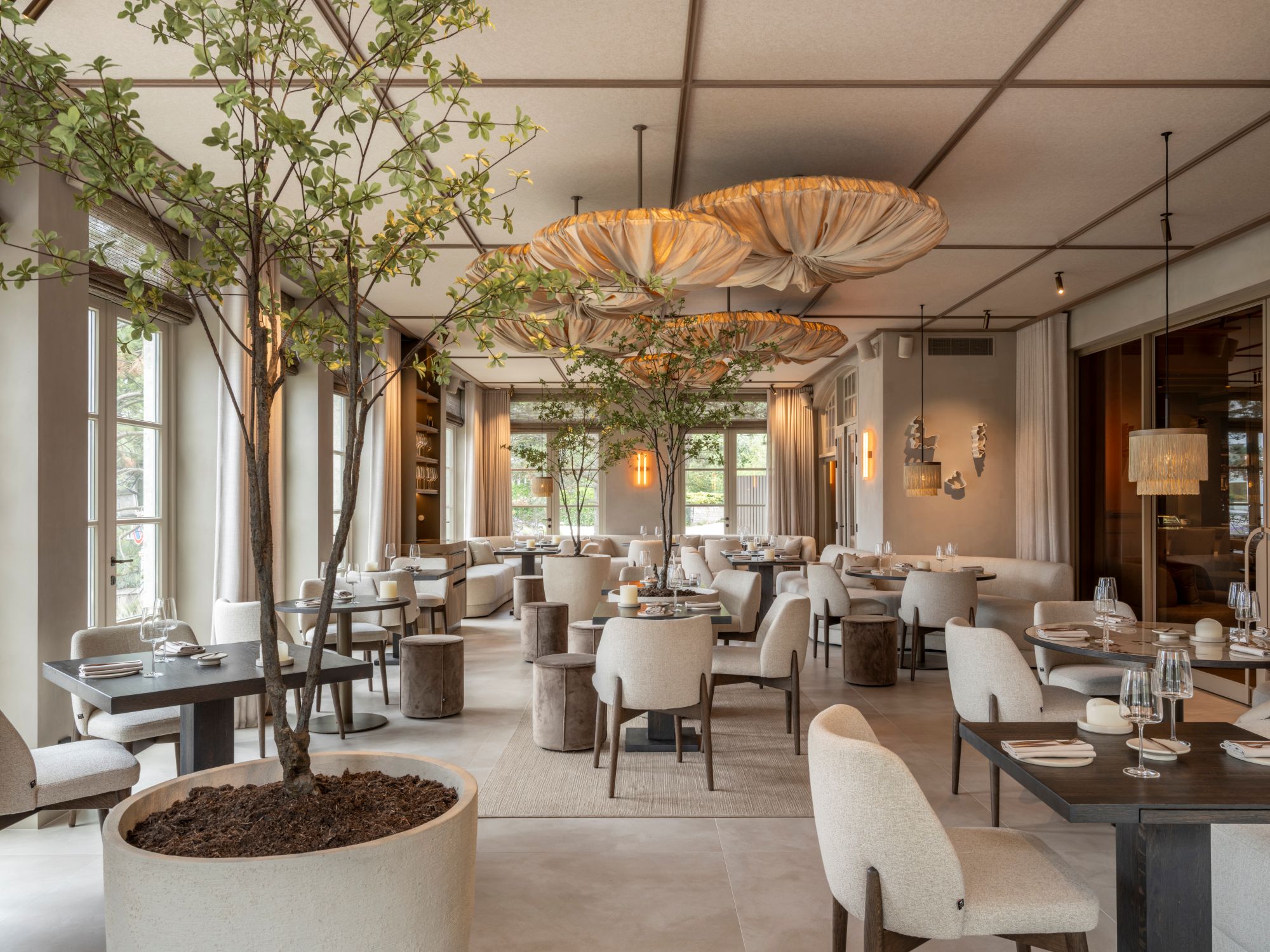 wandafwerking restaurant
