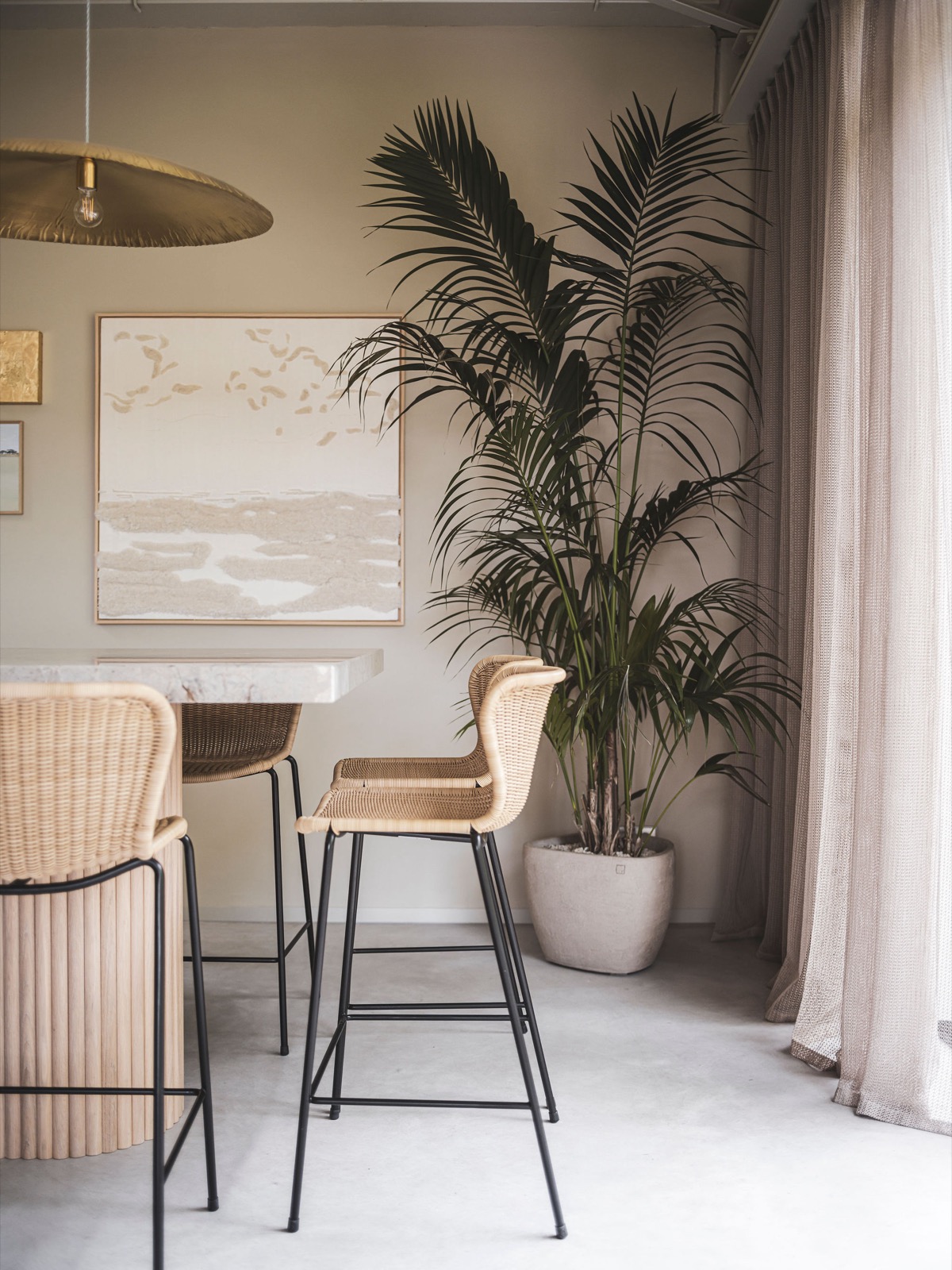 luxe keuken met bar