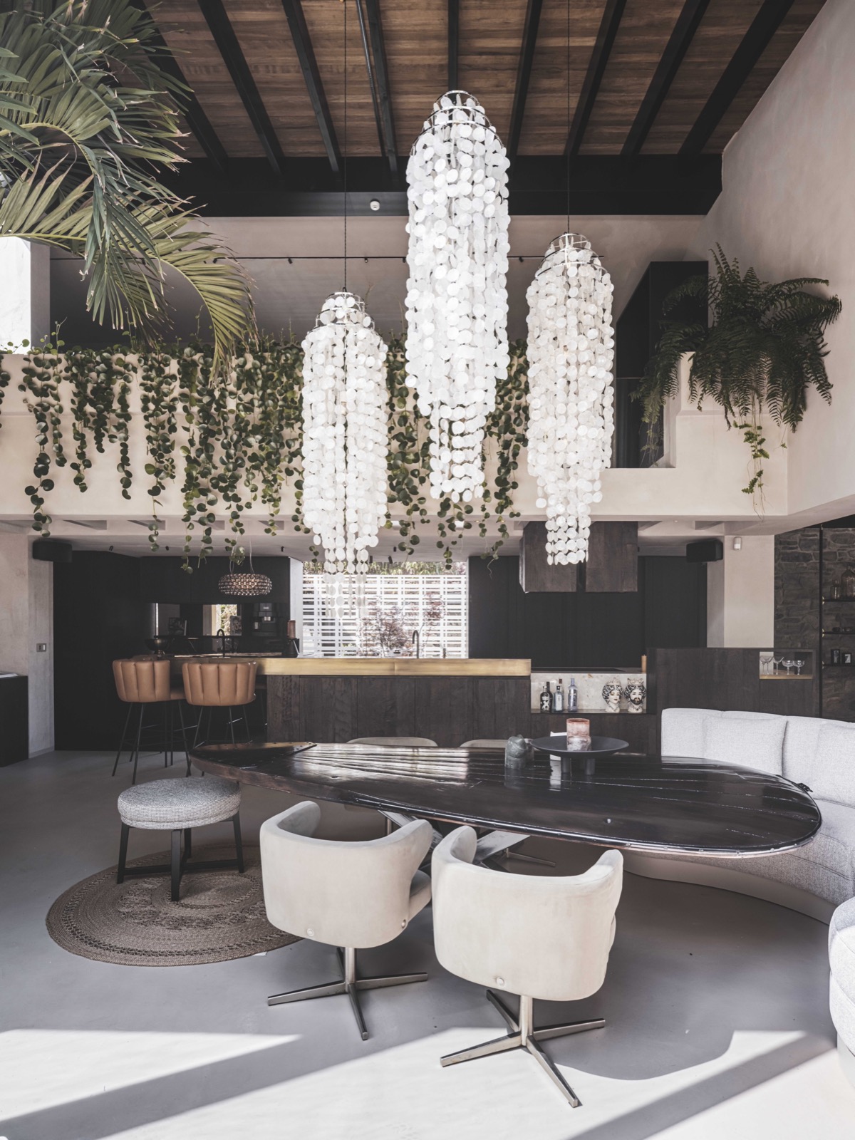 luxe eetkamer inrichting