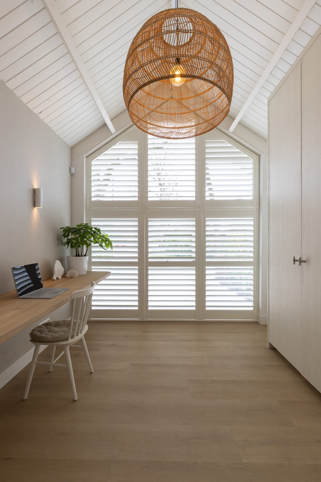werkkamer met luxe interieur