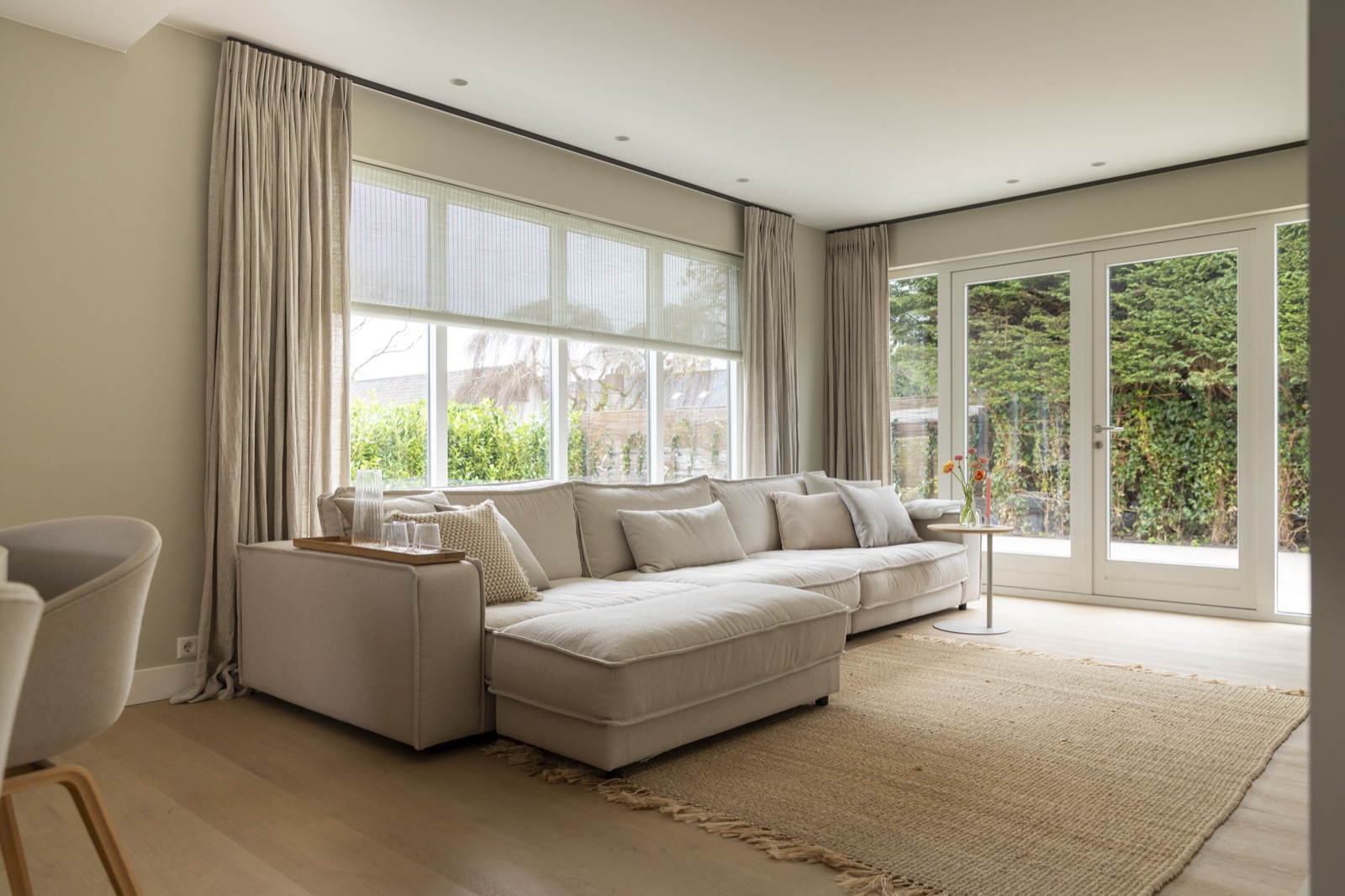 woonkamer met luxe interieur