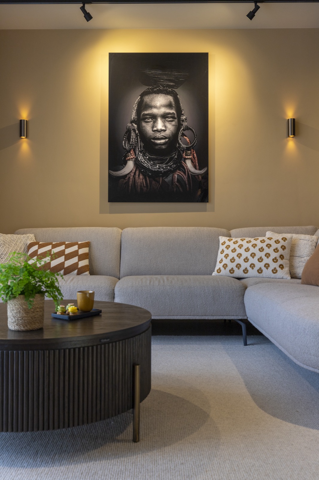 luxe bank en woonaccessoires