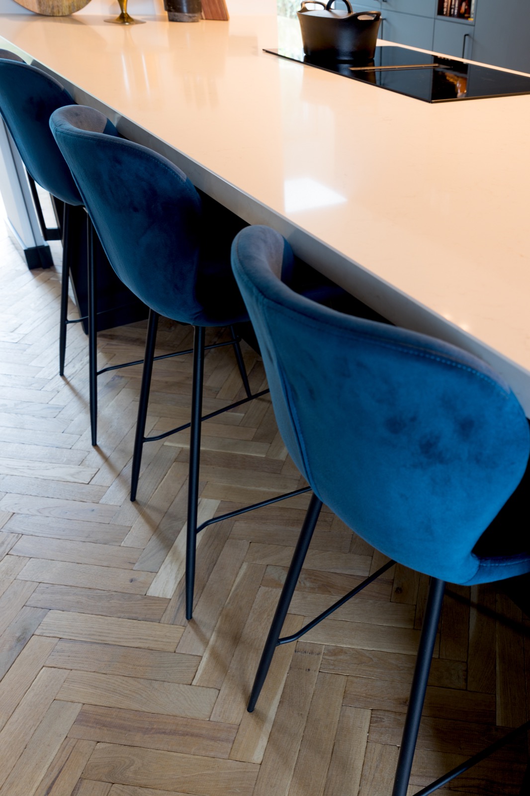 luxe tafel met stoelen