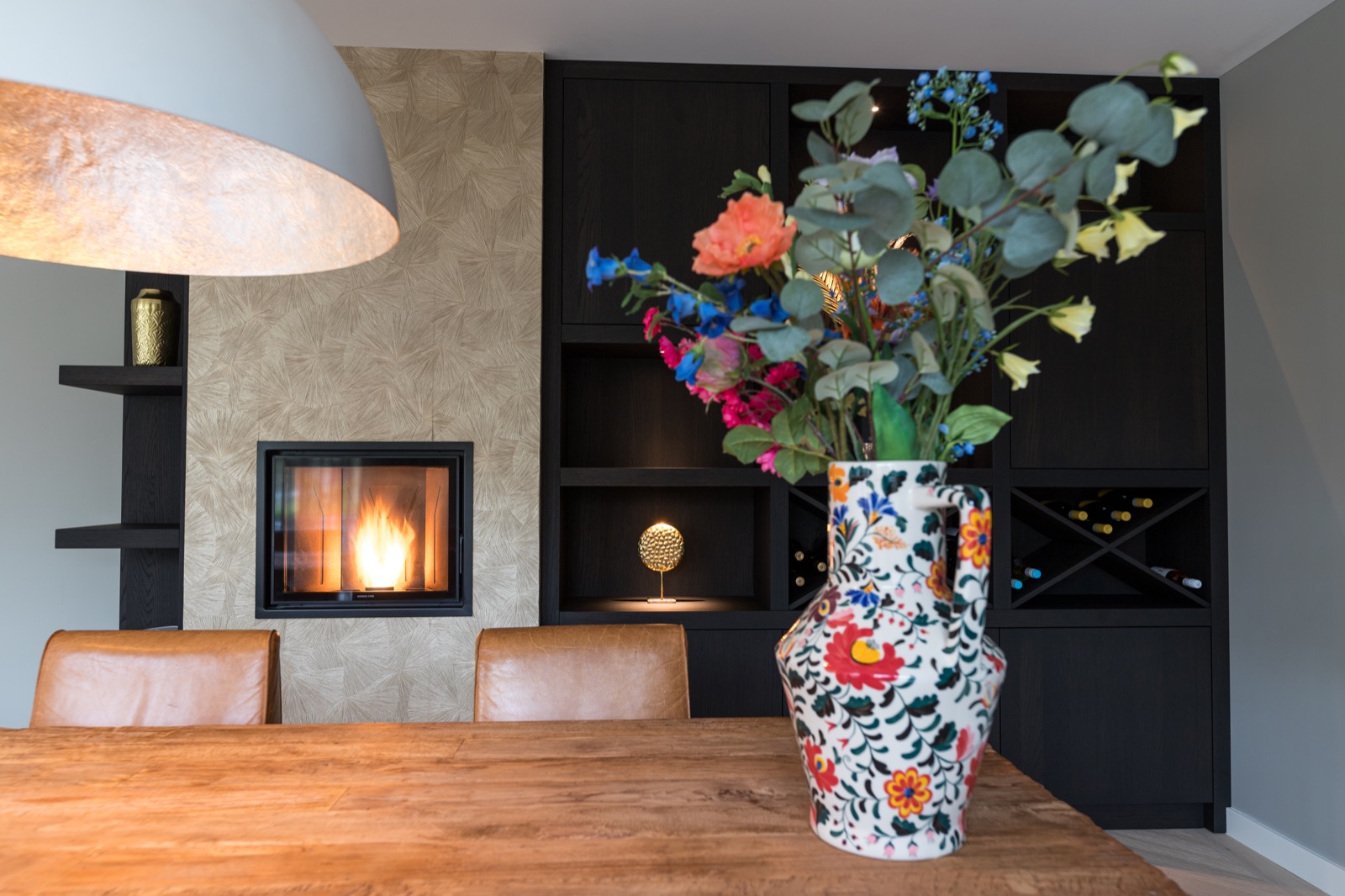 luxe interieur eetkamer