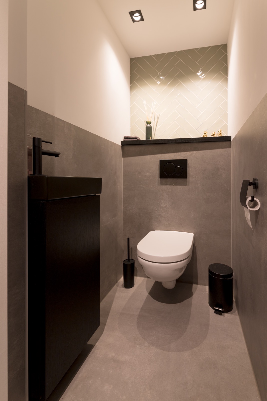 luxe toilet inrichting