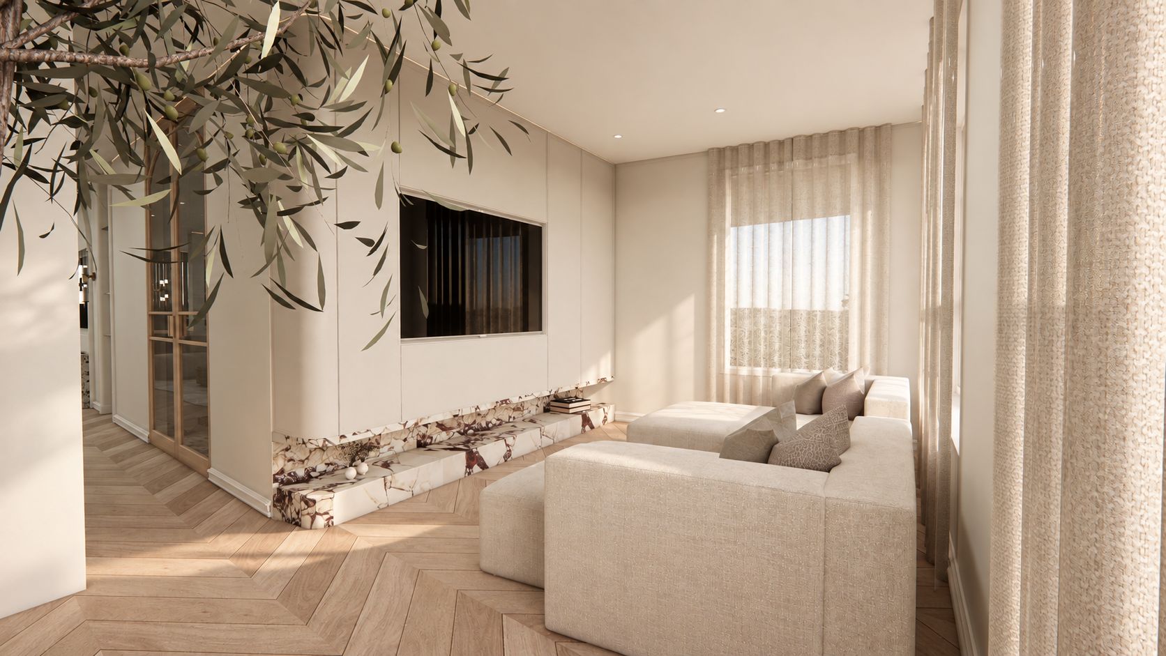 luxe woonkamer