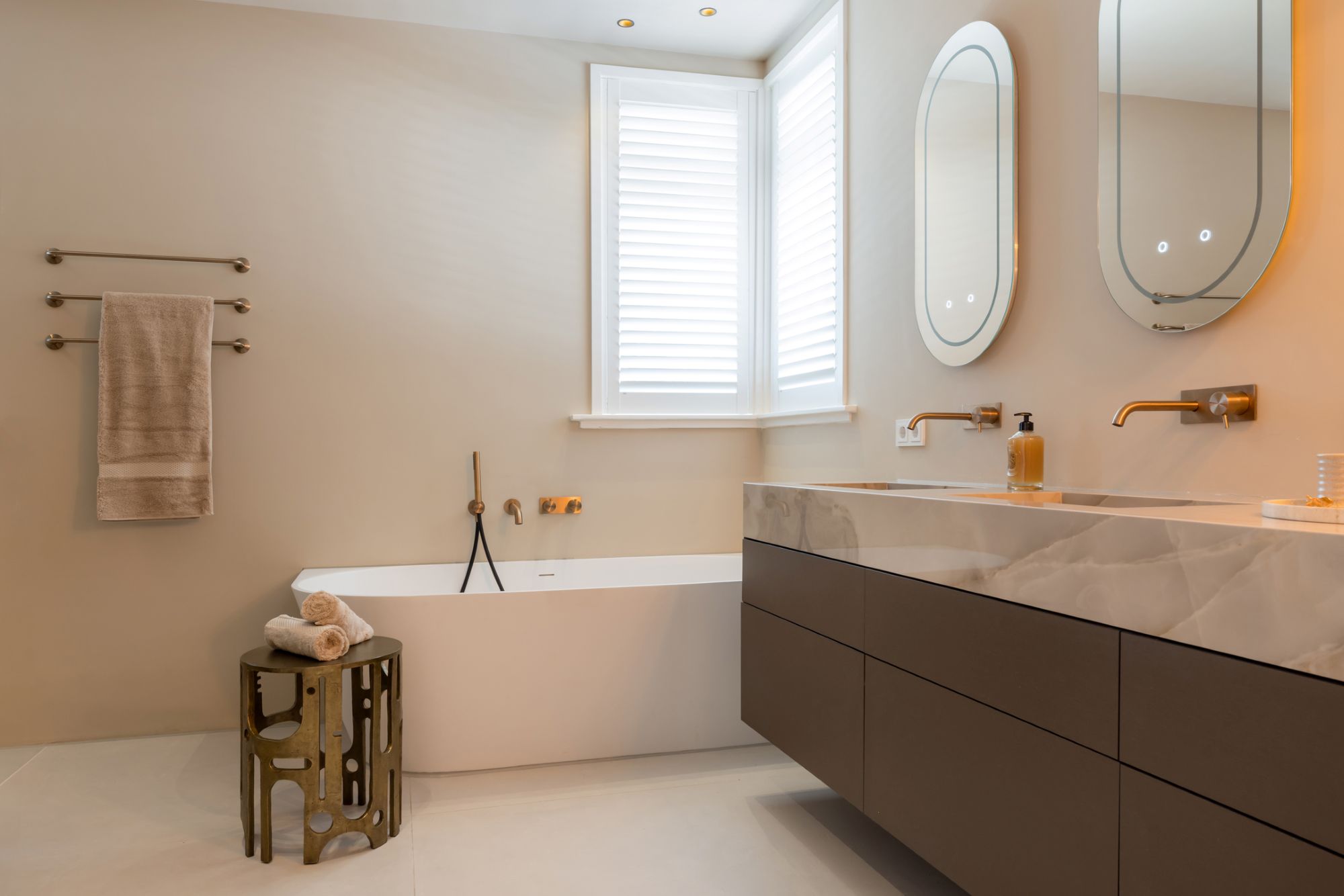 moderne badkamer