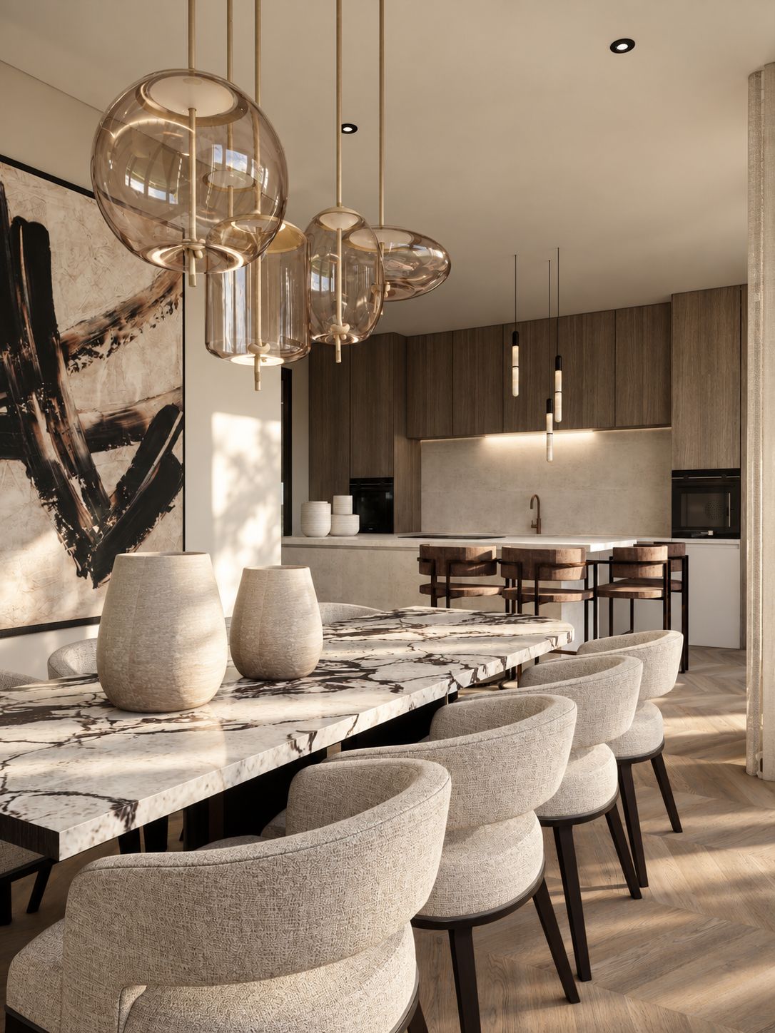 luxe eetkamer