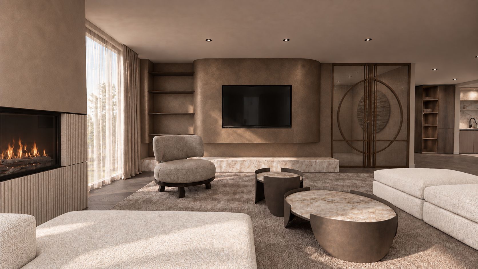 luxe woonkamer