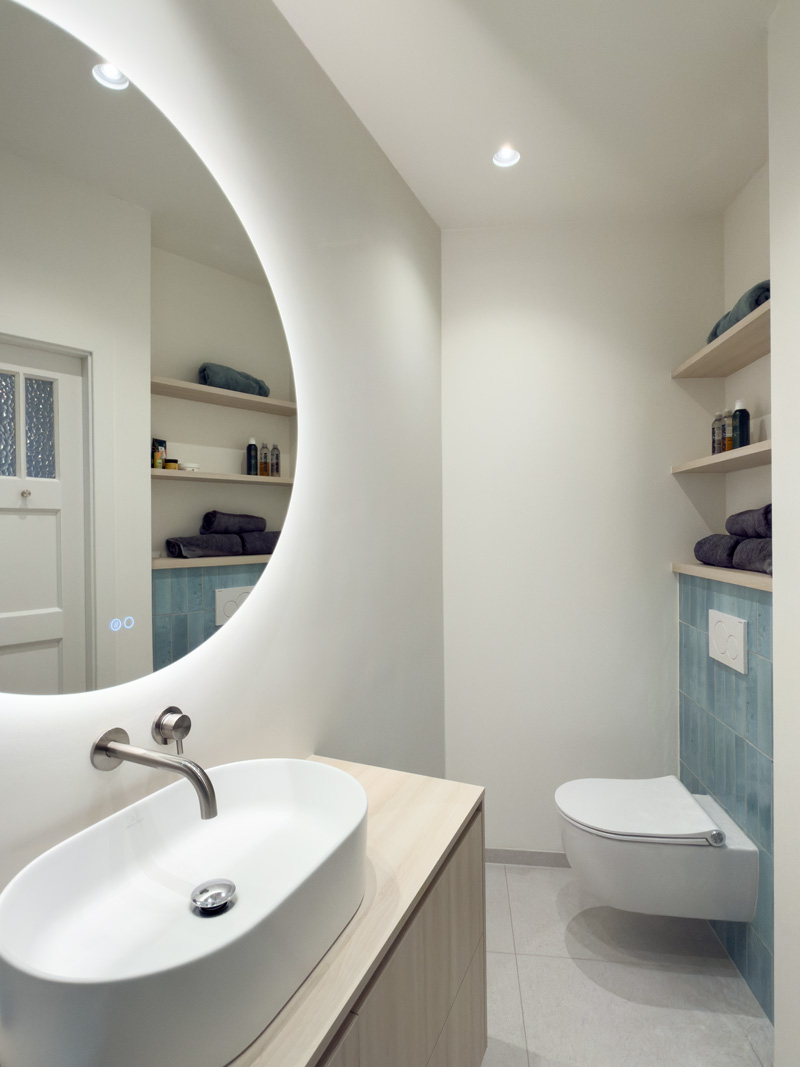 moderne badkamer