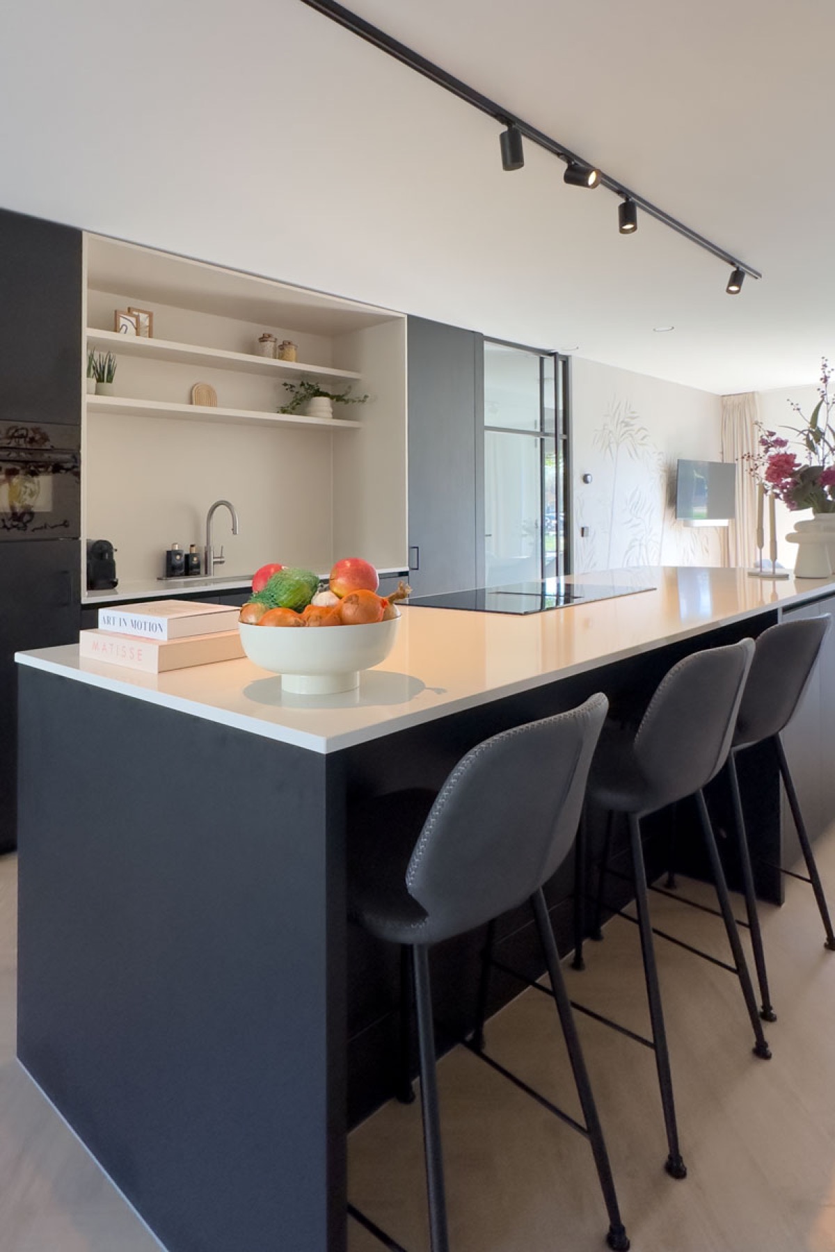 luxe keuken met kookeiland