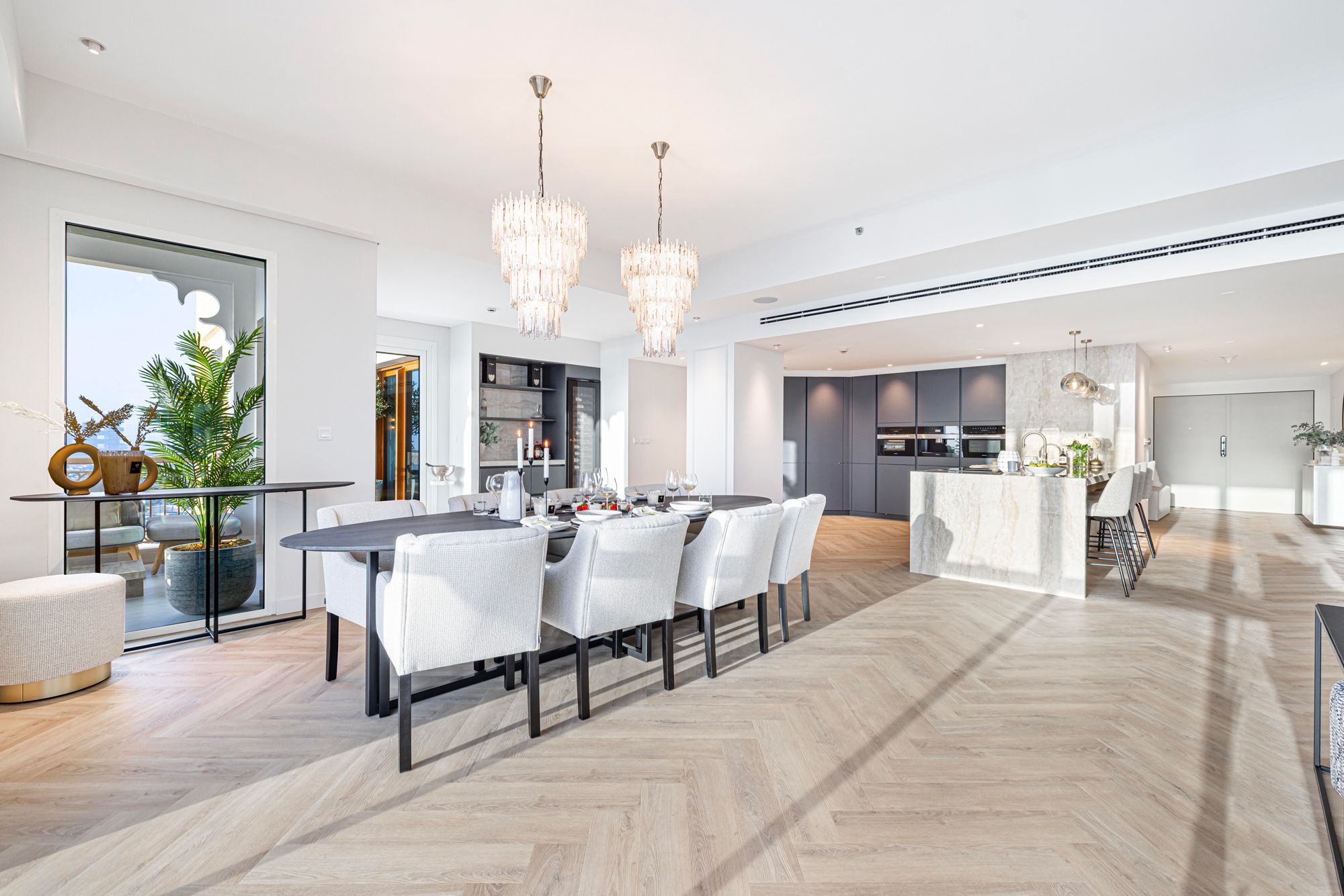 luxe eetkamer