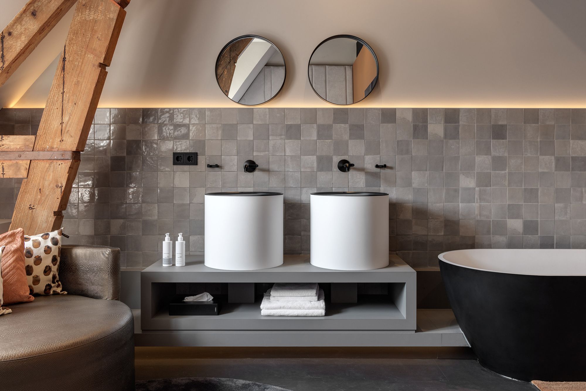 moderne badkamer