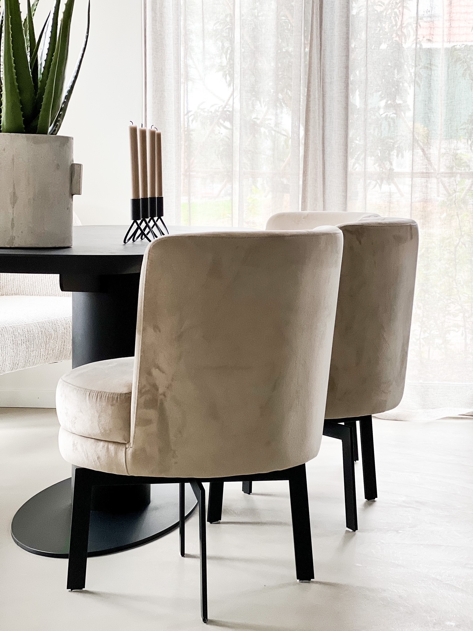 luxe eetkamer stoelen