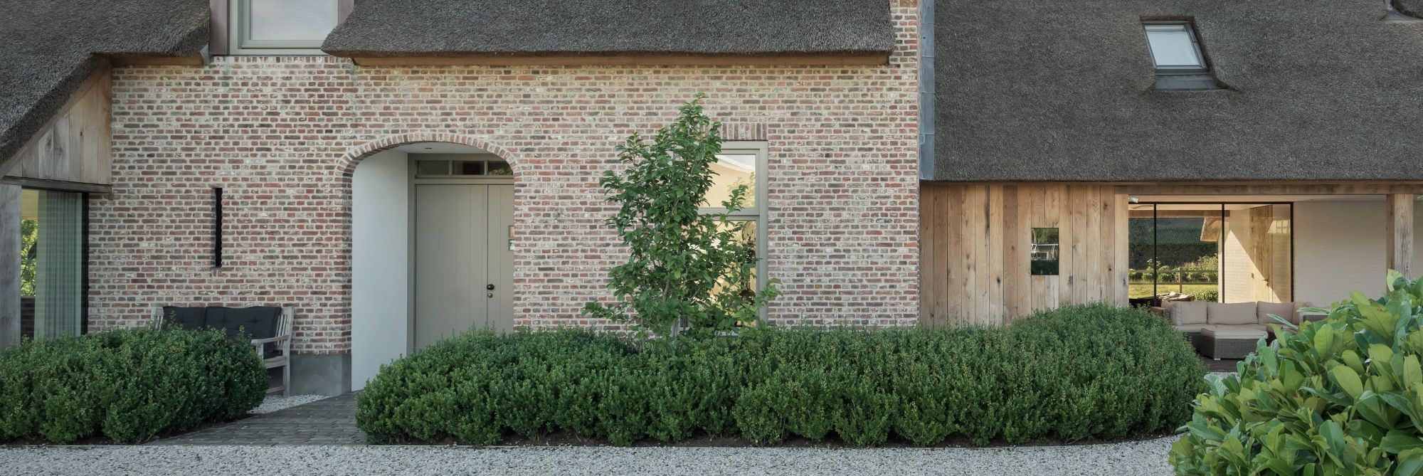 landelijke villa tuin