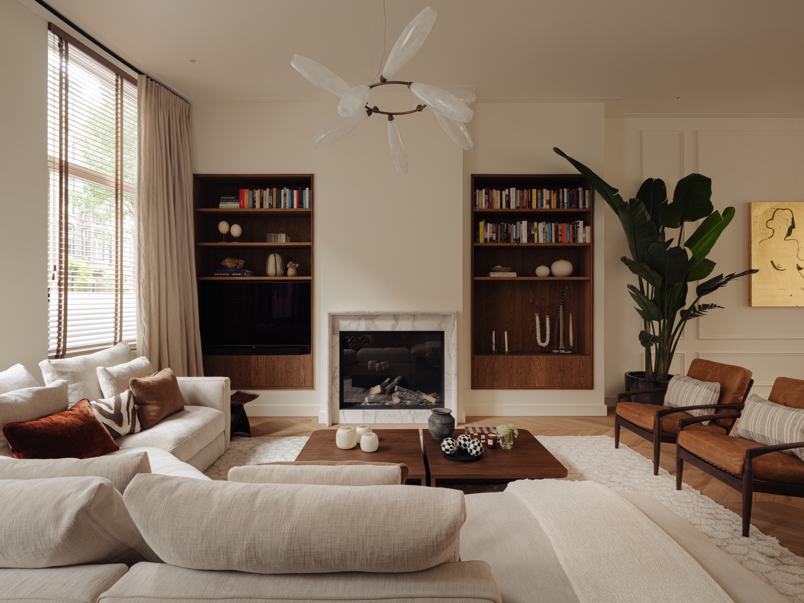 modern interieur woonkamer
