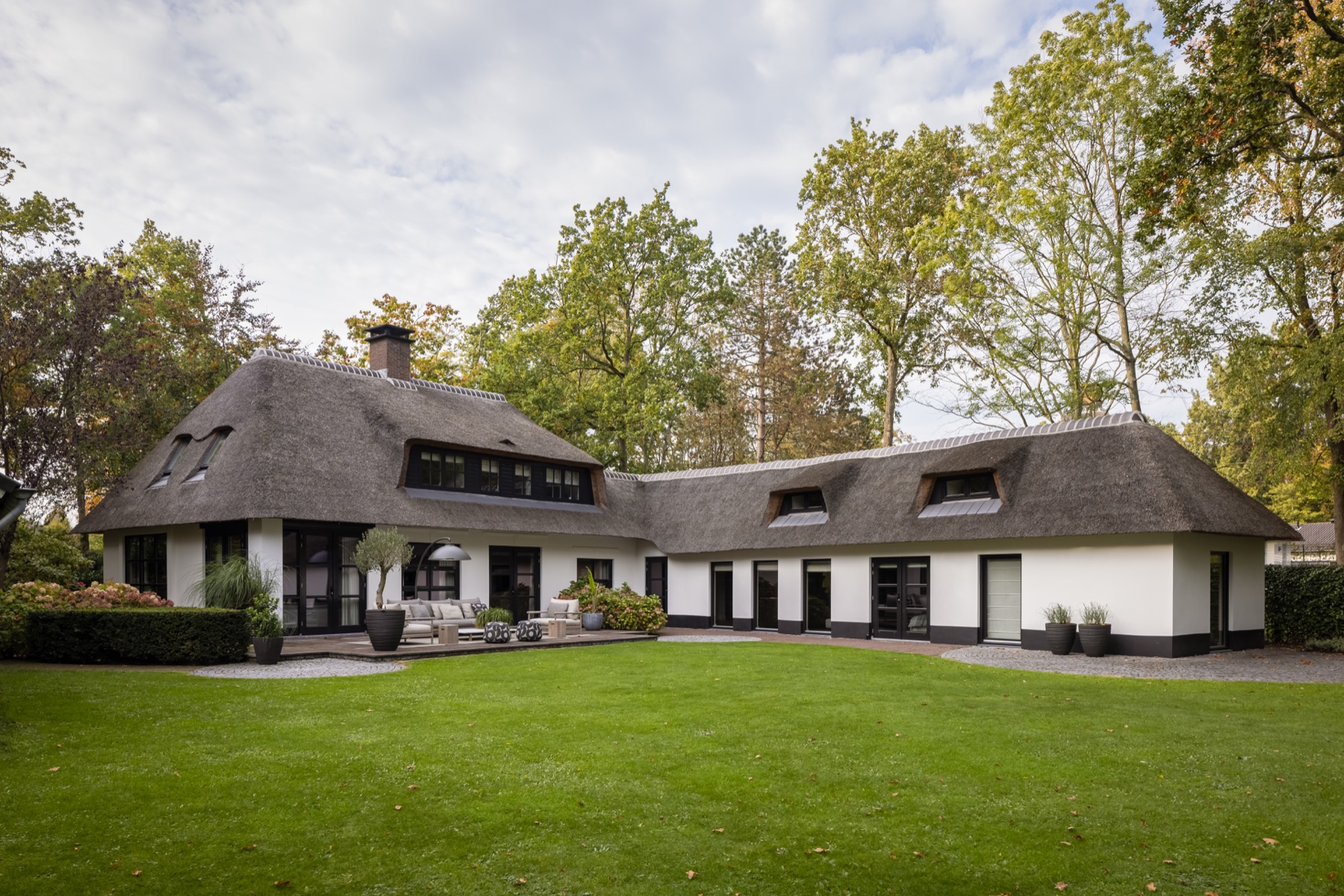 villa met luxe interieur