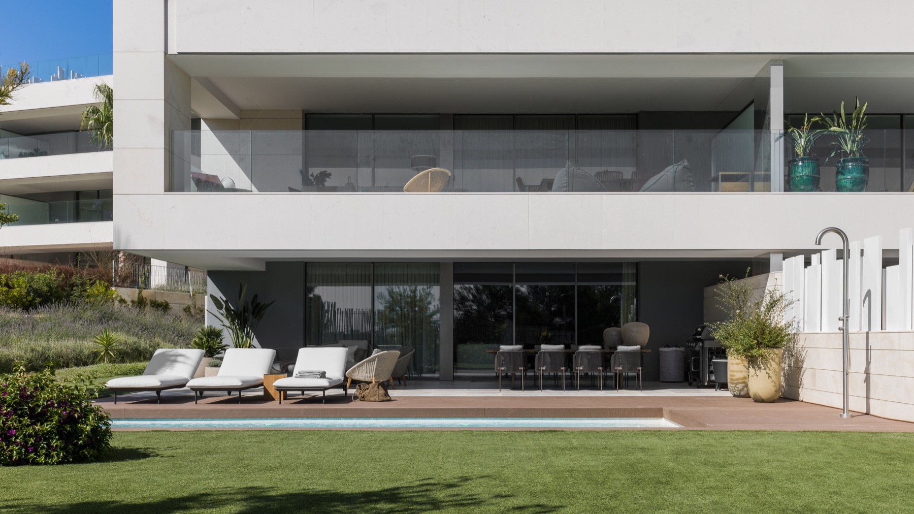 luxe villa met tuin