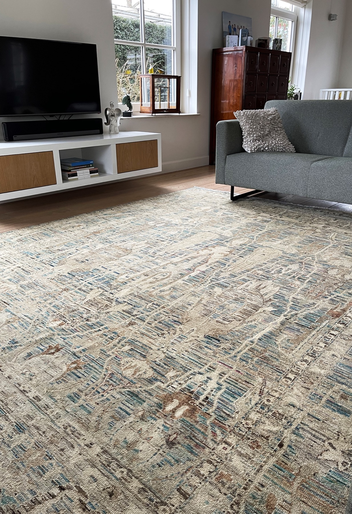 woonkamer met luxe karpet