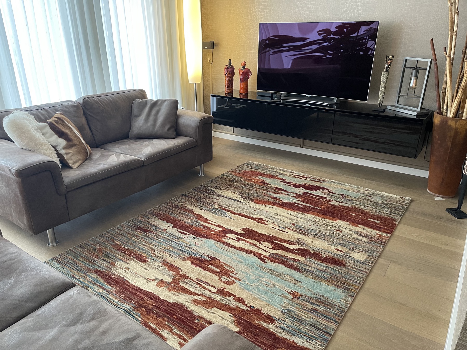 luxe tapijt met print