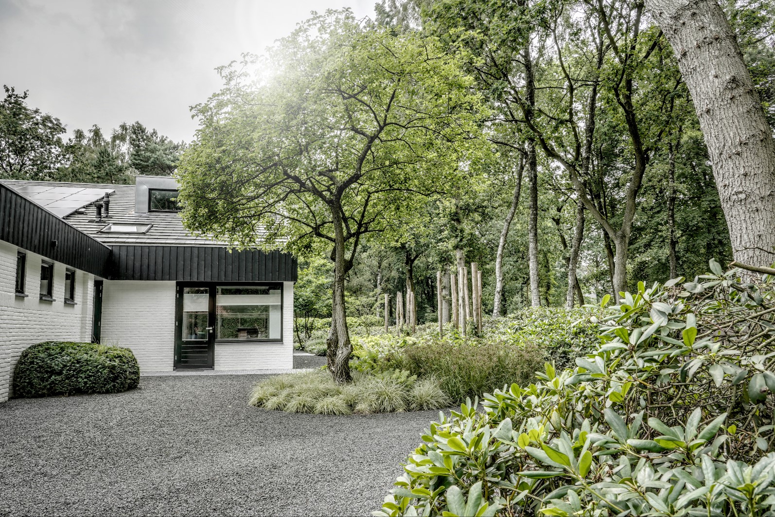 villa met tuin