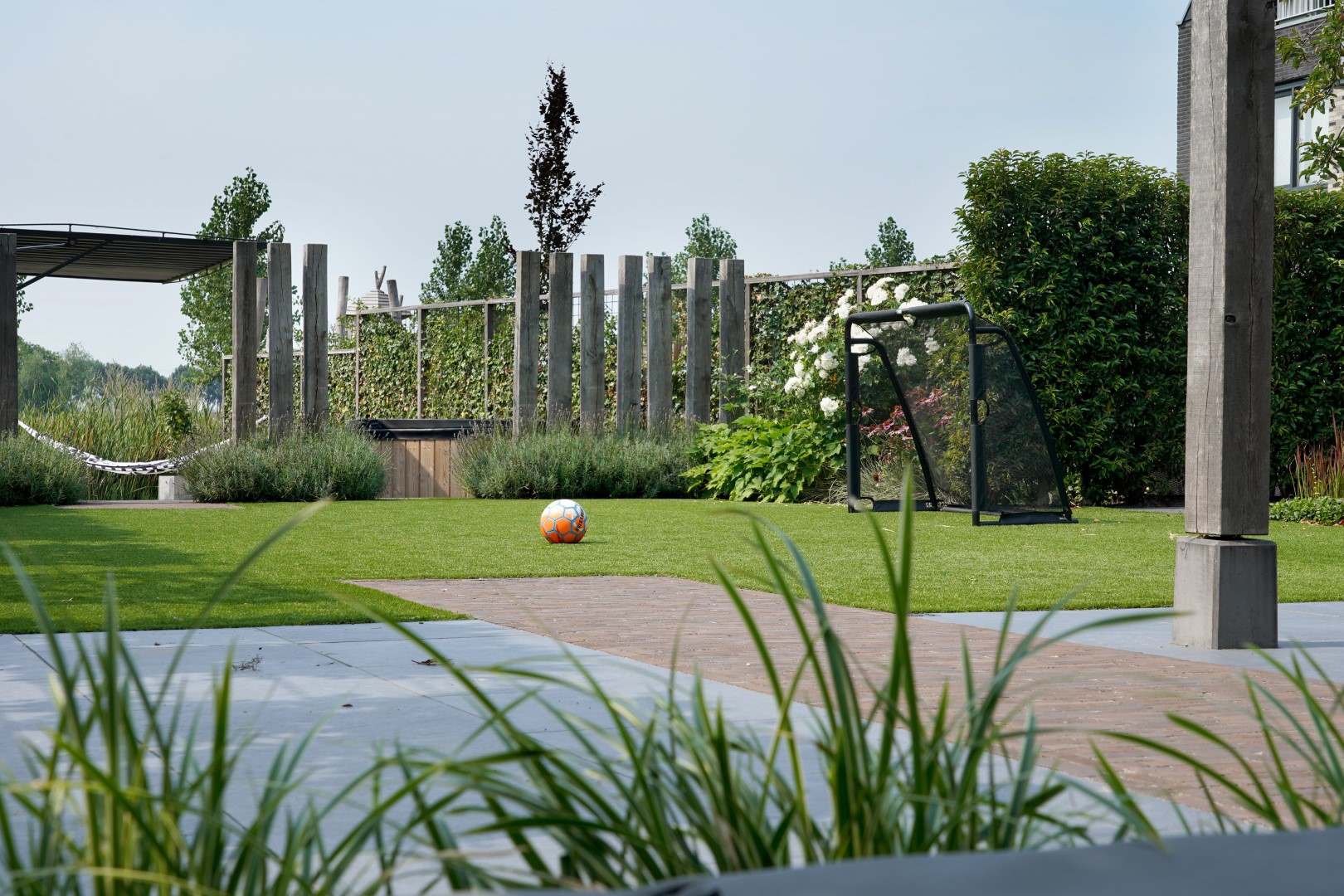 gazon in tuin