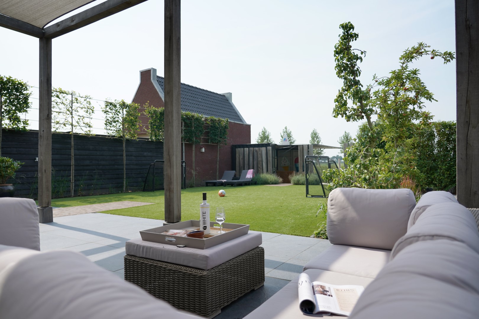 overdekt terras