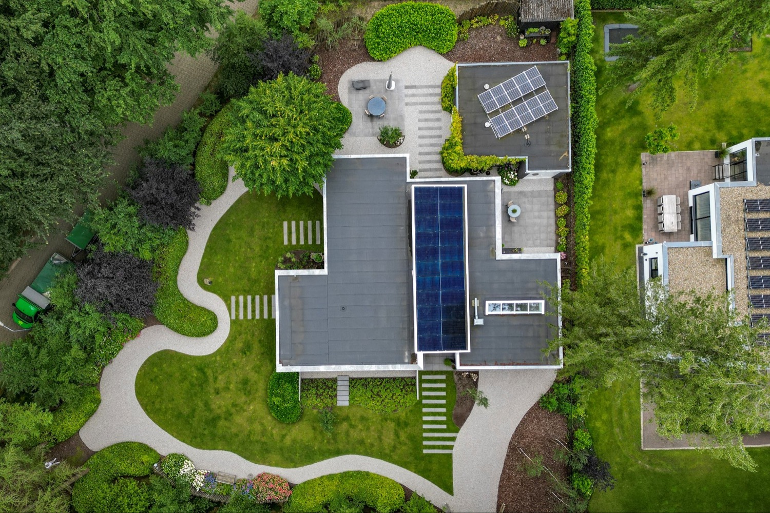 bovenaanzicht tuin