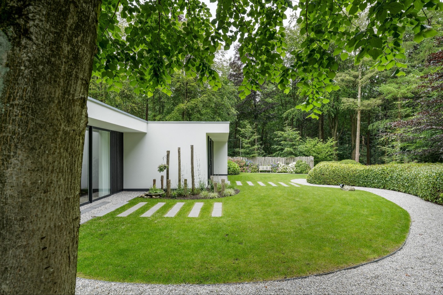 bungalow tuin