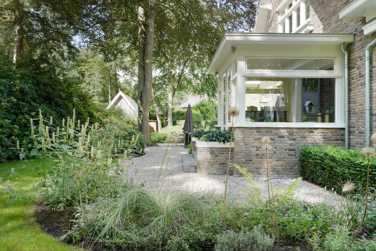 veranda bij villa