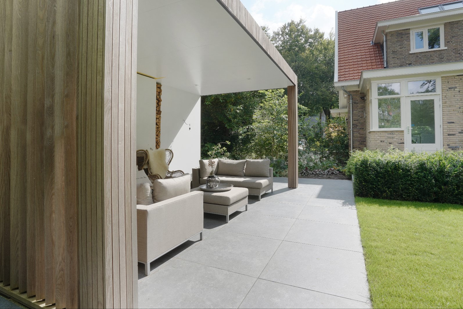 overdekt terras
