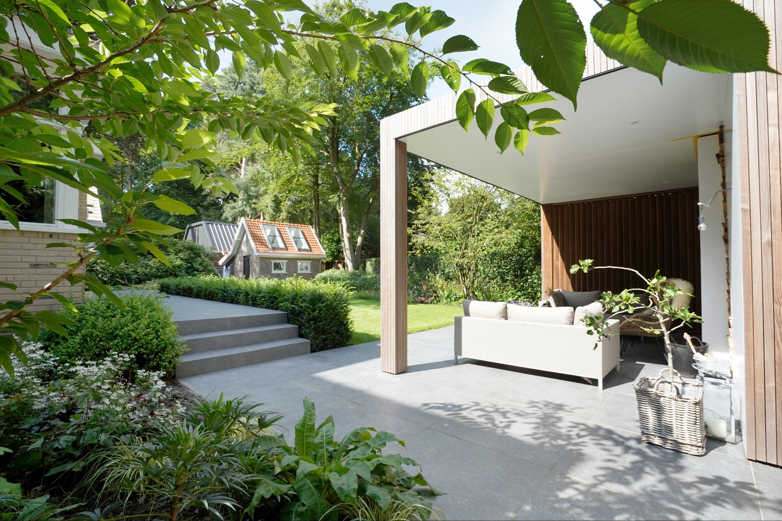 overdekt terras