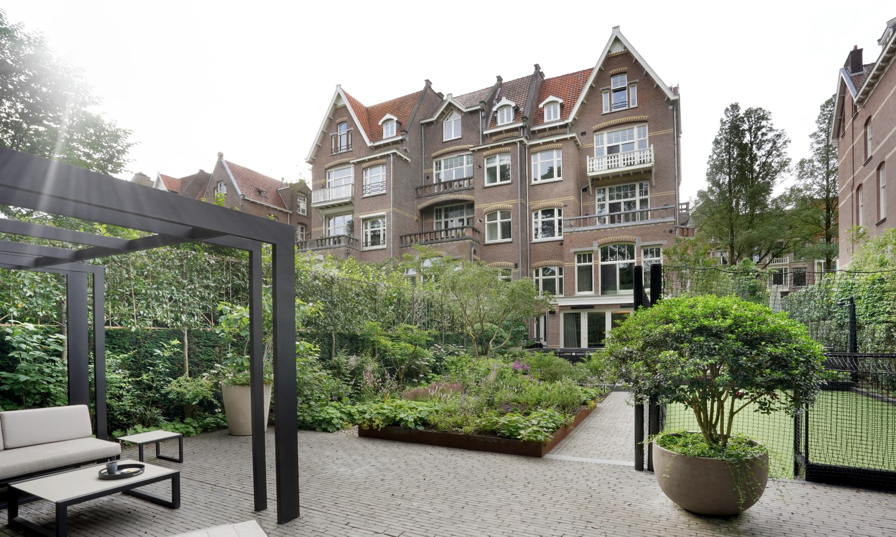 villa tuin