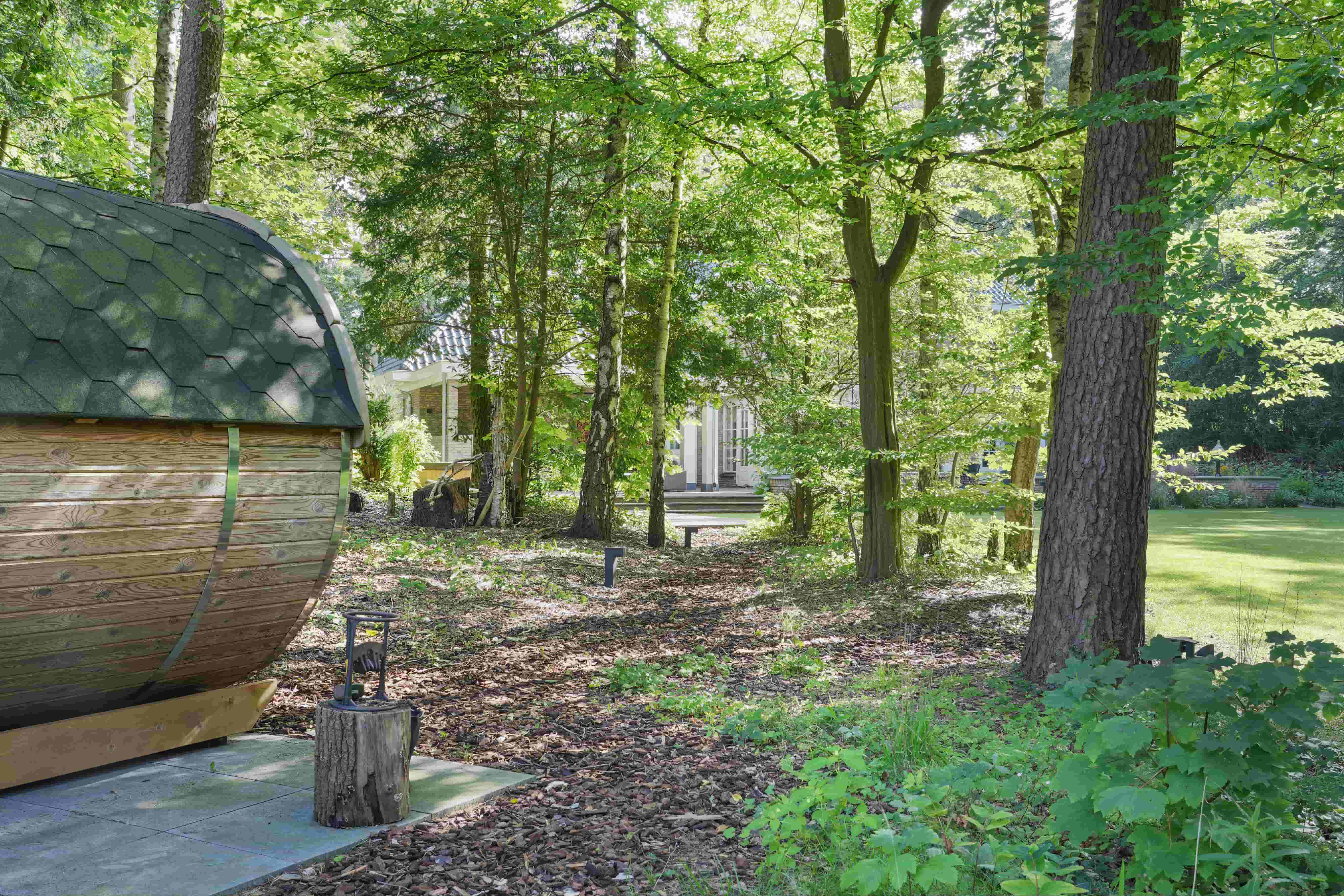 barrel sauna