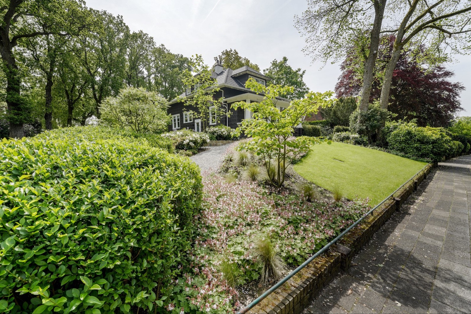 villa tuin