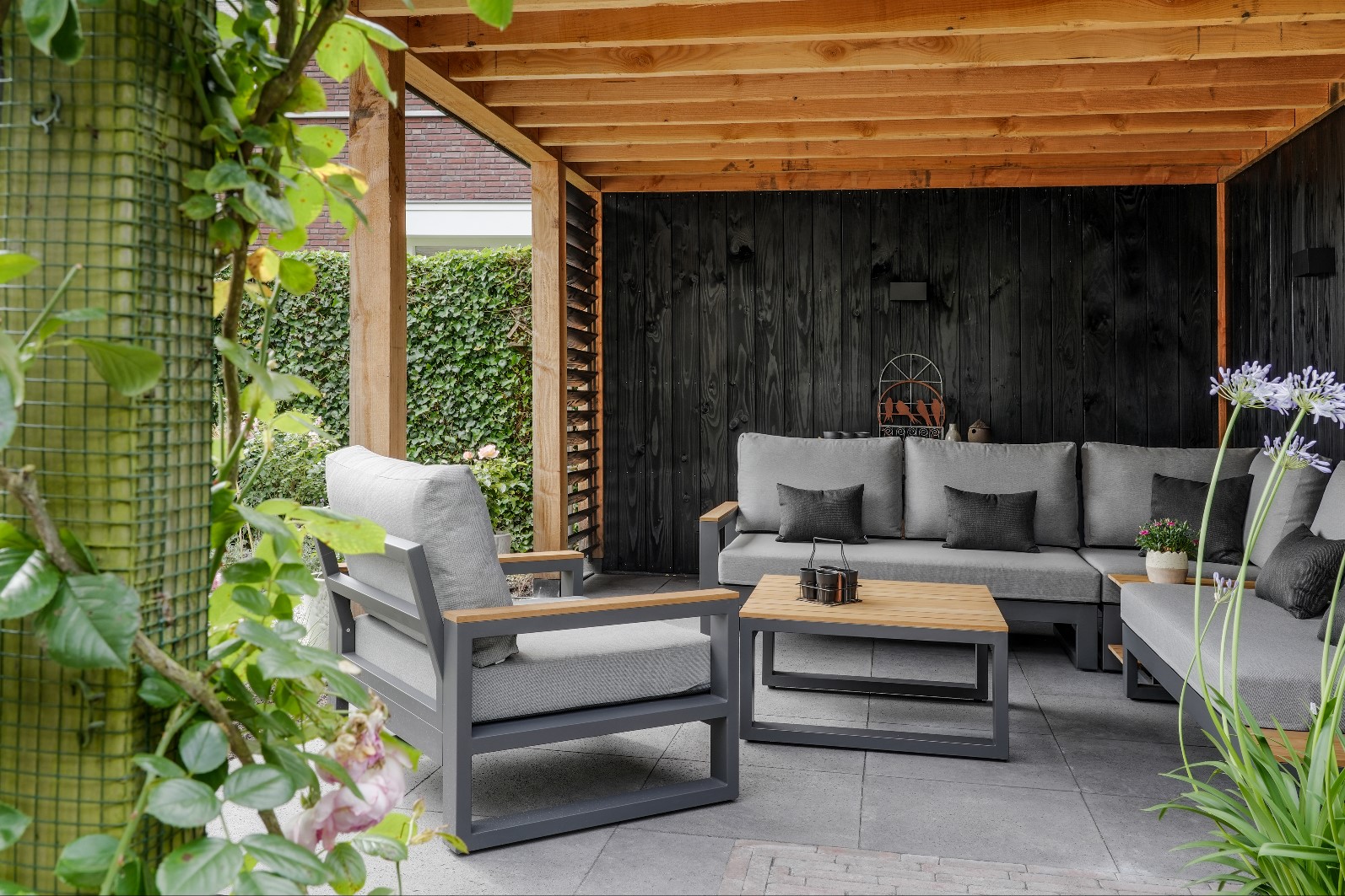 overdekt terras