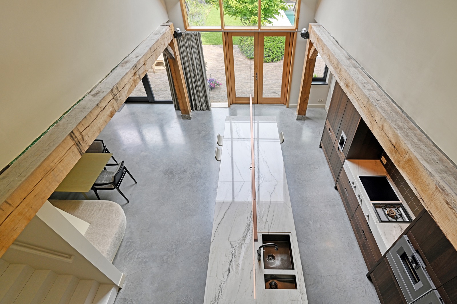 bovenaanzicht keuken