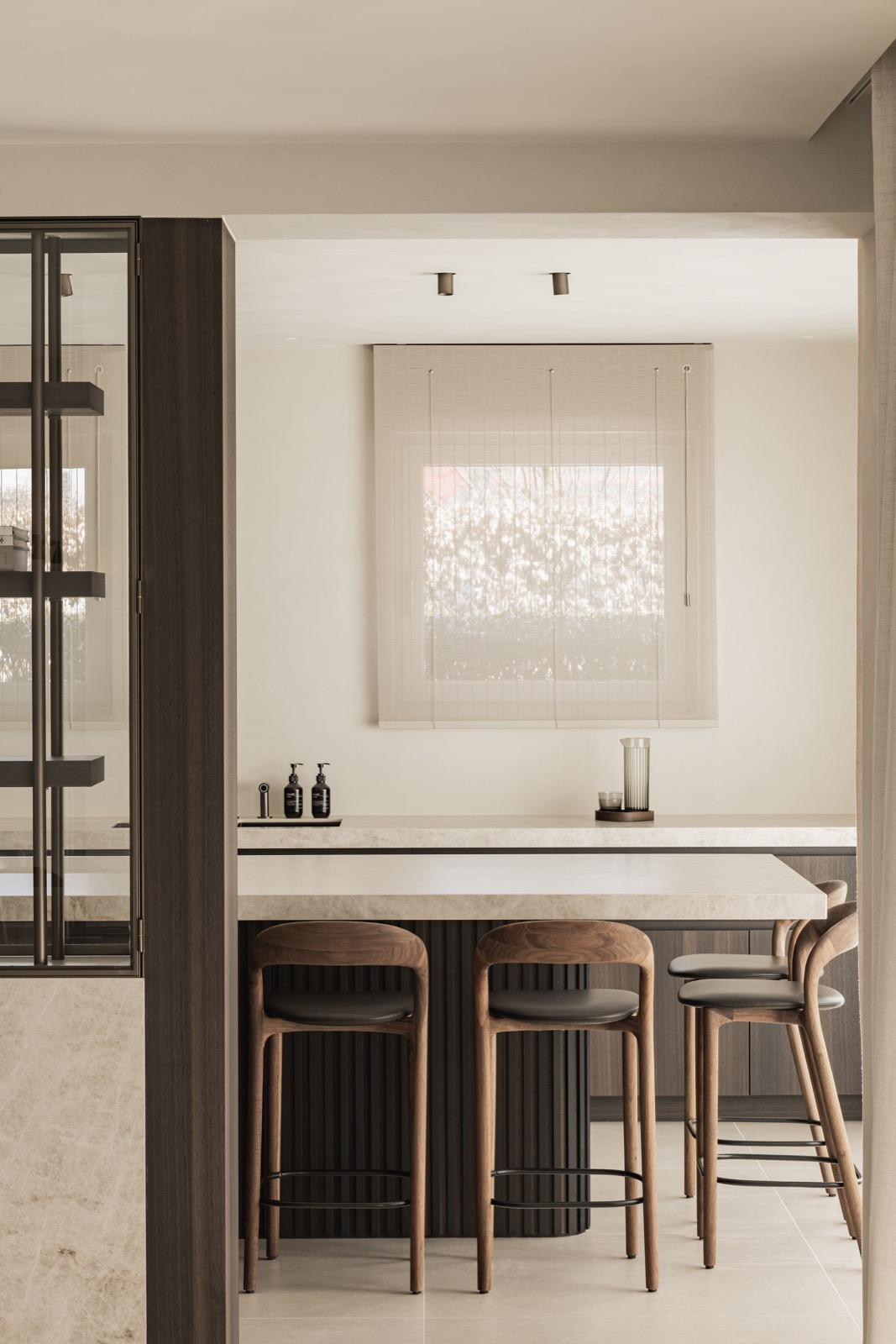 luxe bar bij keuken