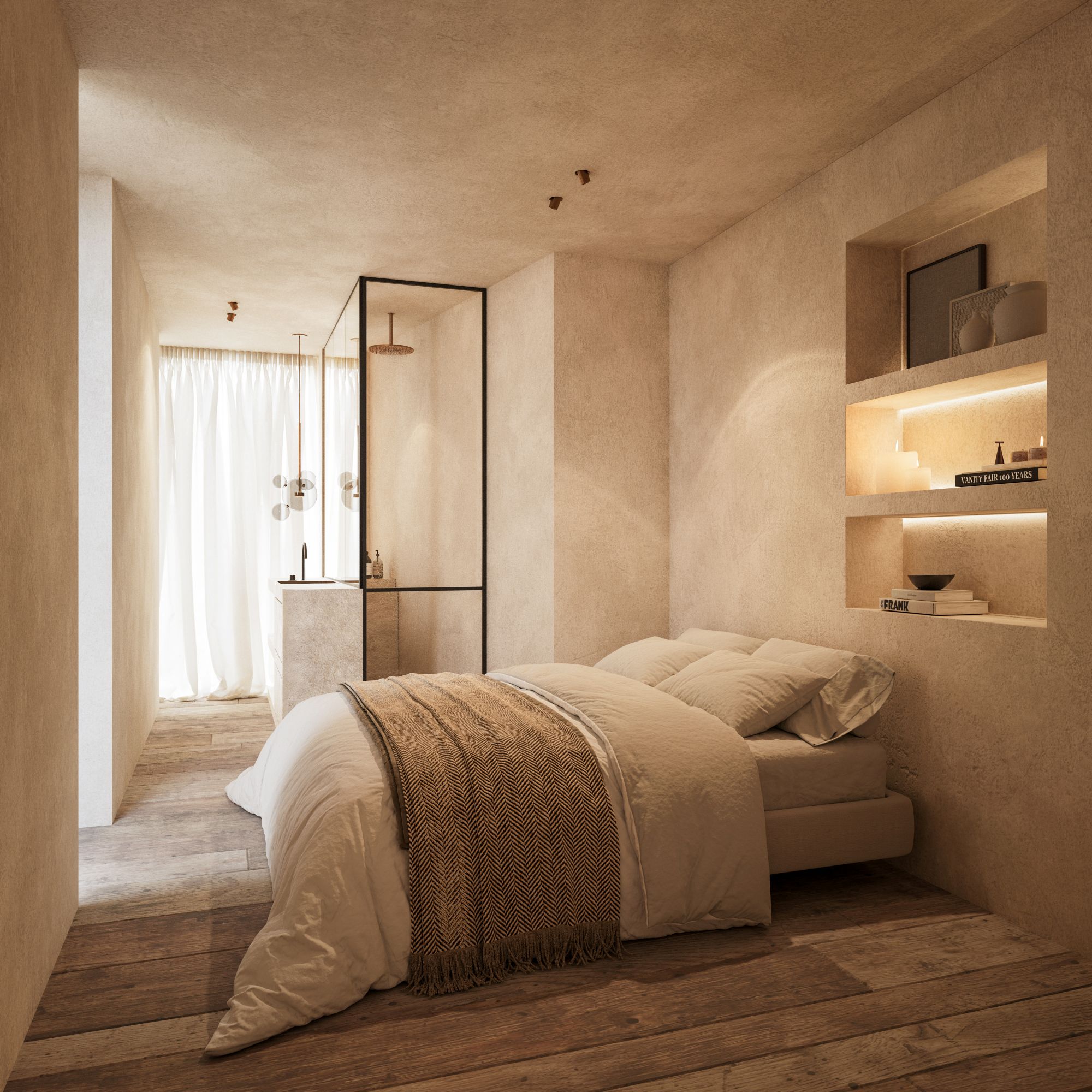 sfeervolle slaapkamer