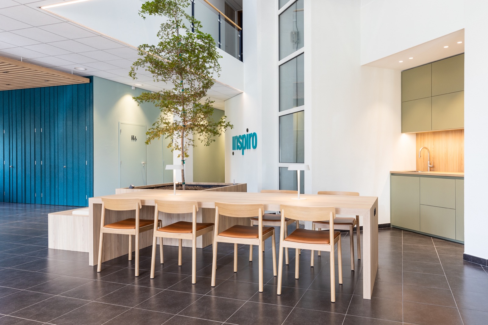 luxe inrichting bedrijfspand