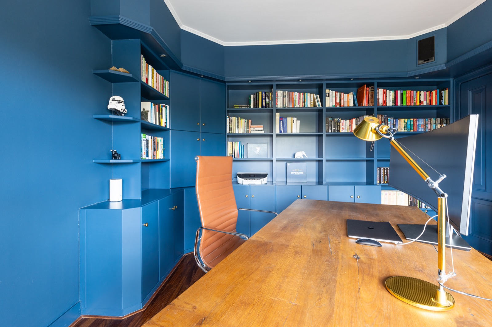 luxe interieur werkkamer