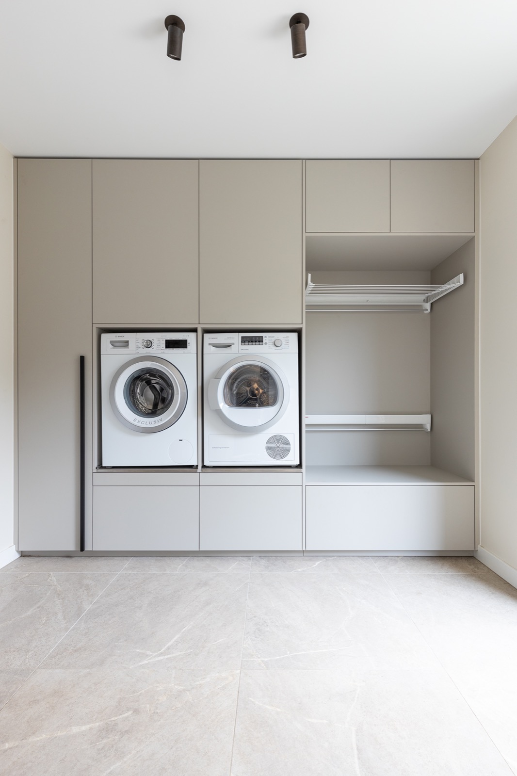 maatwerk kast voor wasmachine
