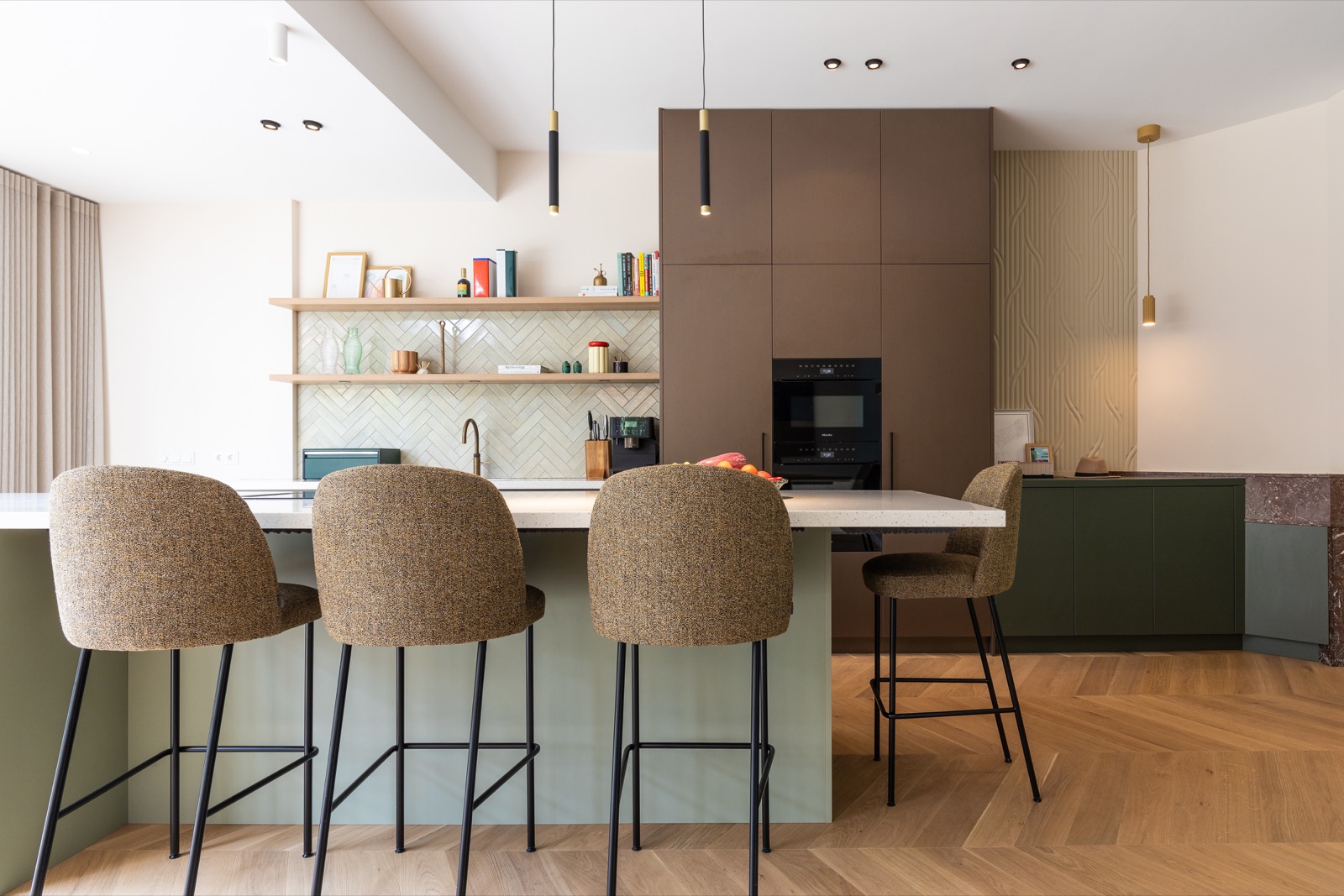 luxe keuken met kookeiland