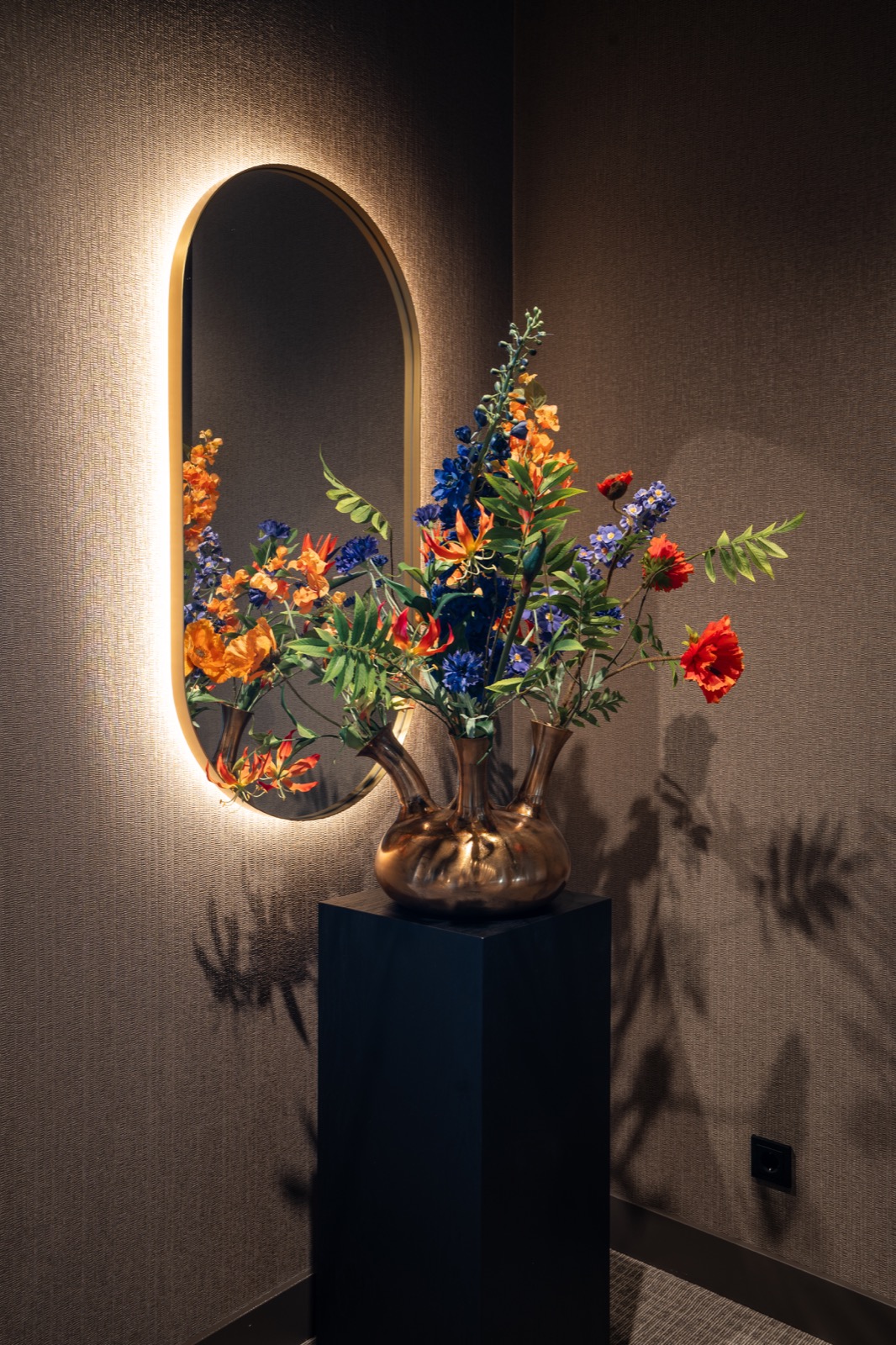 kantoor interieur met woonaccessoires