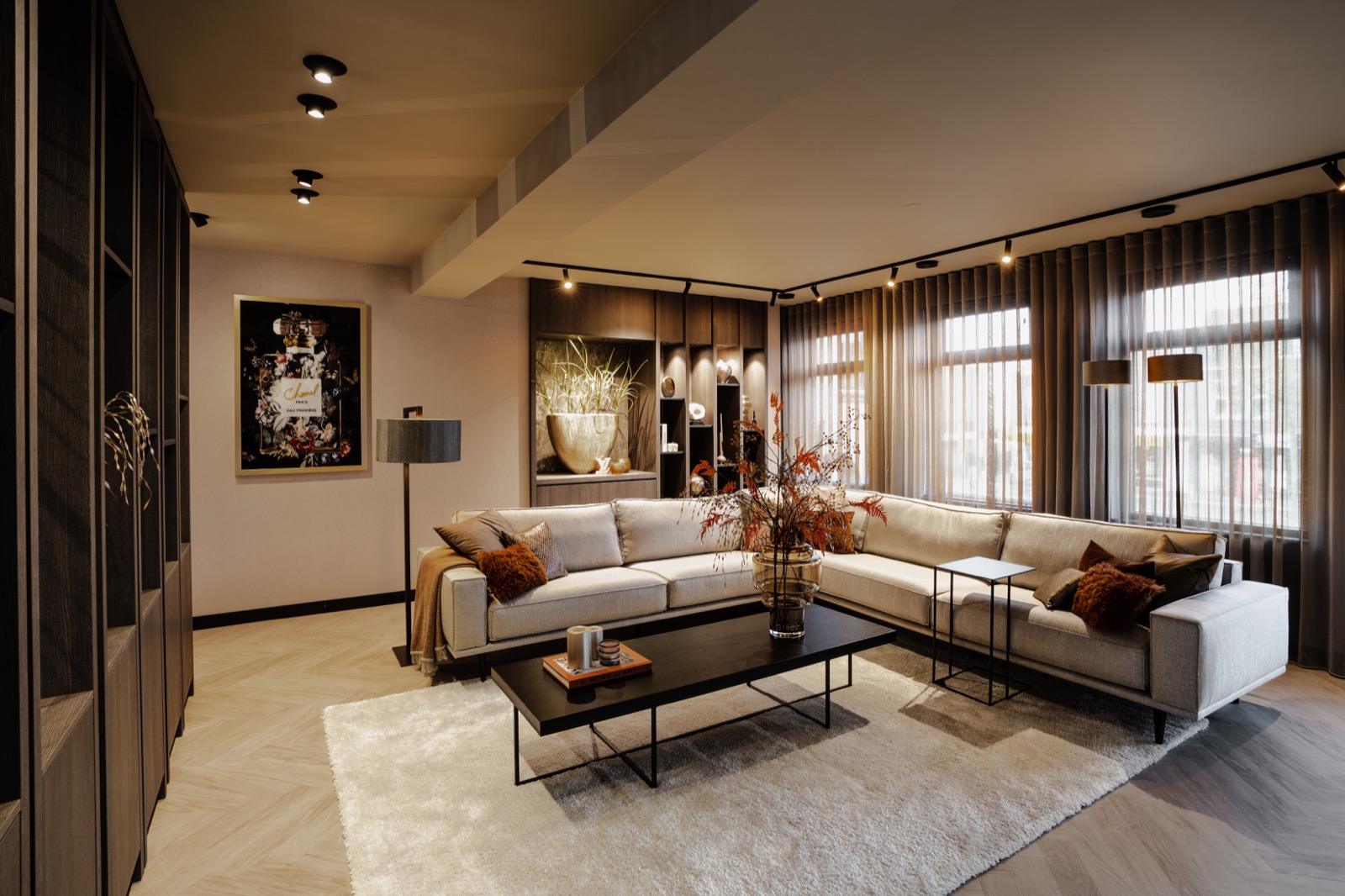 luxe interieur woonkamer