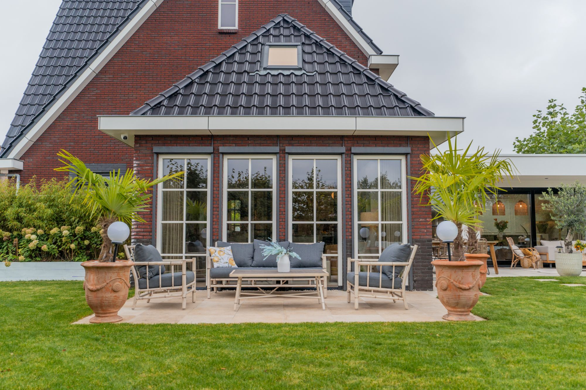luxe villa tuin
