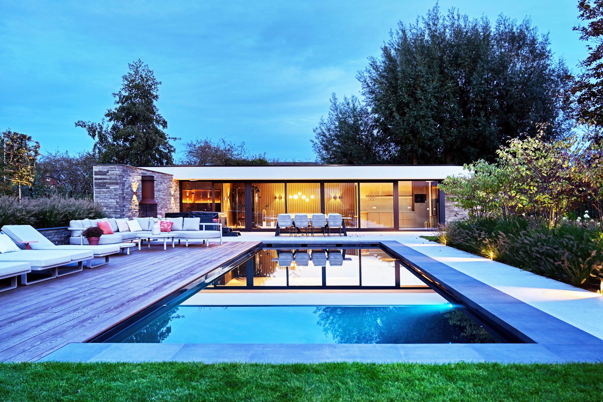 luxe villa verlichting