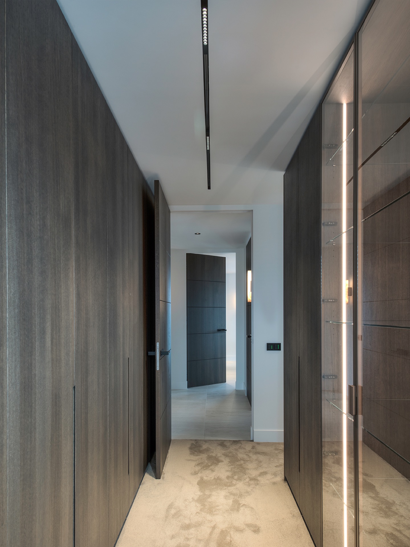 dressing met luxe verlichting