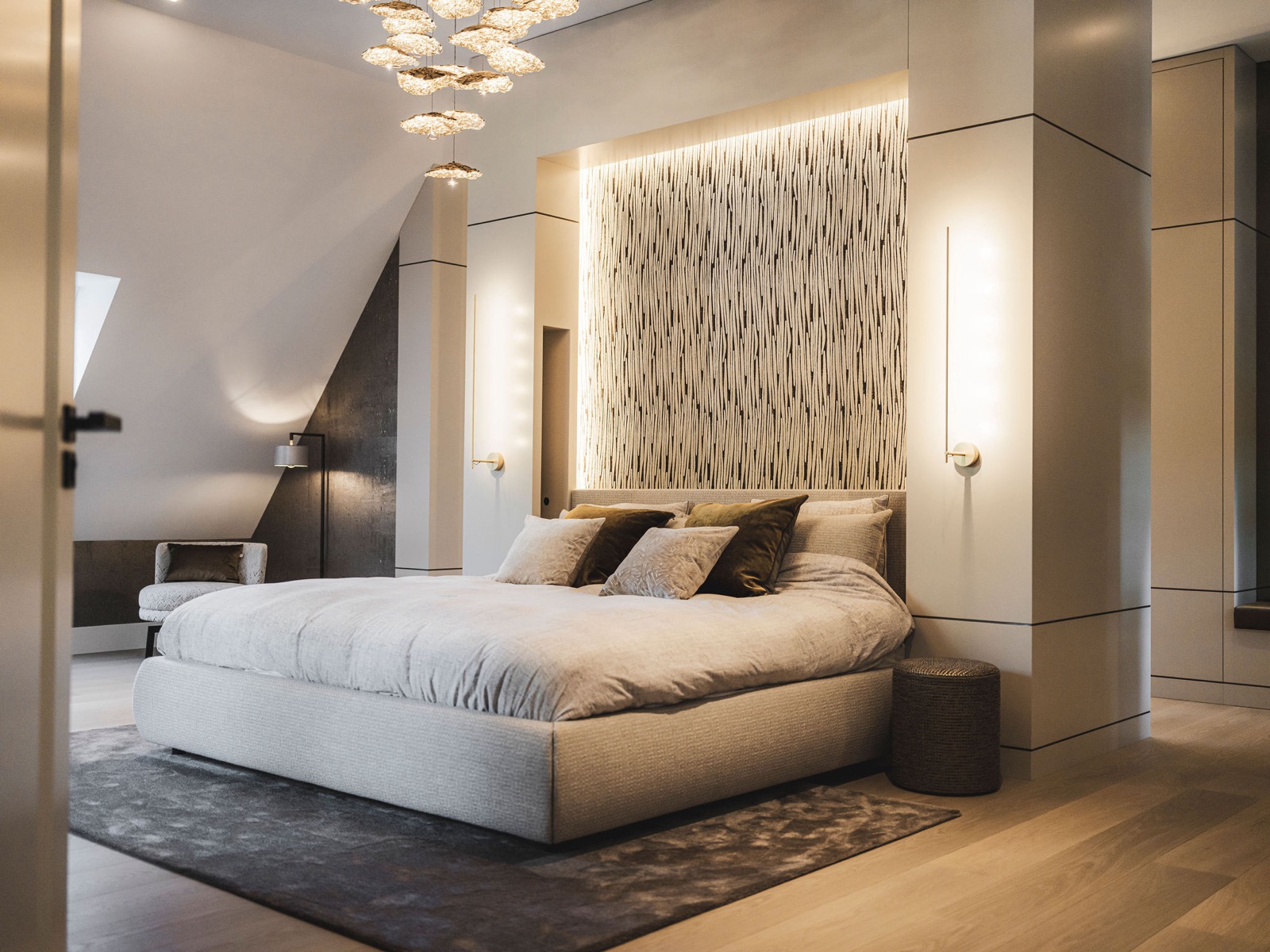 luxe interieur slaapkamer