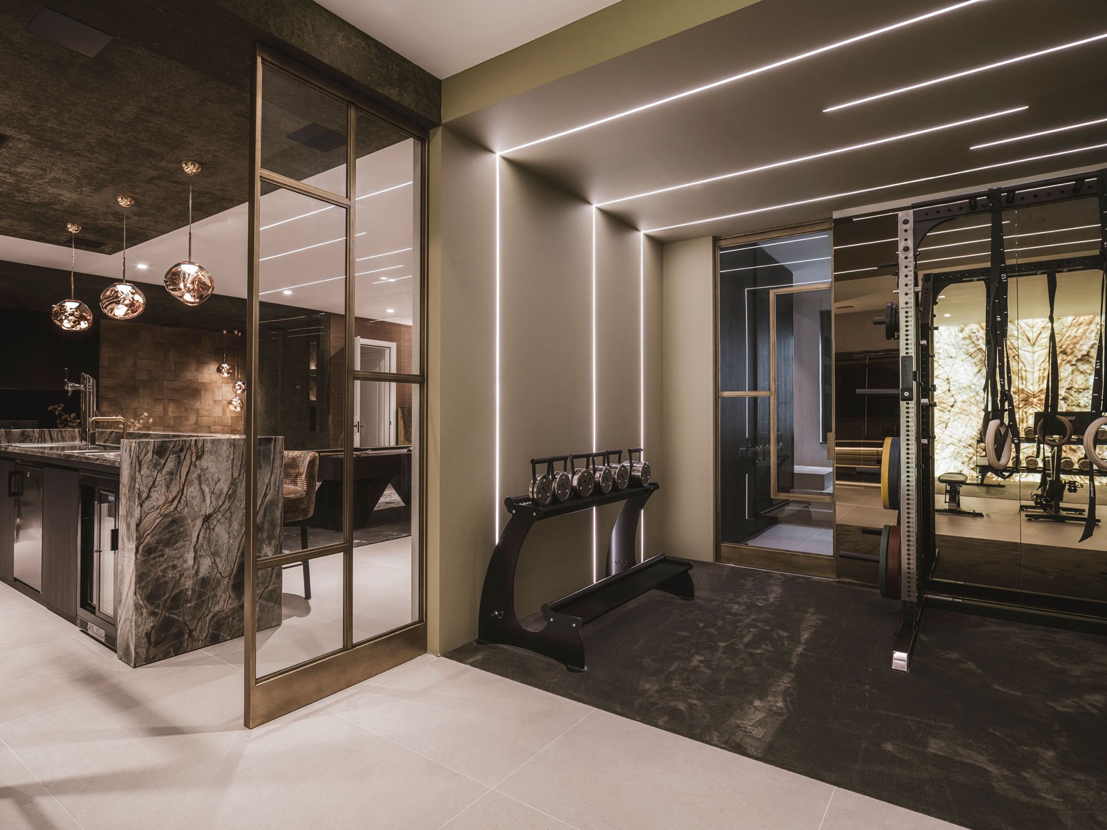 luxe wellness en fitness thuis